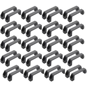 TLILY Cabinet Drawer Door Plastic Handle Pull Knob 120mm 4.7' 2 Pcs X20 I063901