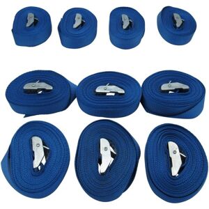 Securefix Direct - Cambuckle Tie Down Straps 25MM 450KG 5M x10 (Lashing Cargo Straps Secure Hold Cam)