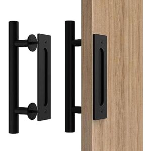 Ccykxa - 300×60×48) Barn Door Handle, Pull Handle for Garage, Vintage Sliding Door Handle, Sliding Door Handle, Heavy Duty Barn Door Handle, for