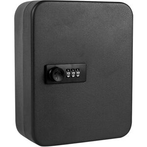TLILY Combination Key Cabinet 20 Hooks Box Wall Mounted Locking Organizer Security Lock Code