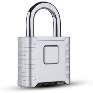 Cyslmuk - Digit Combination Padlock, Waterproof Outdoor Padlock, Heavy Duty and Anti-Theft, 8mm Latch Combination Padlock, Exterior Garage Door