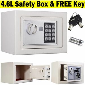 Briefness - digital secure safe box electronic high security home office money safety steel