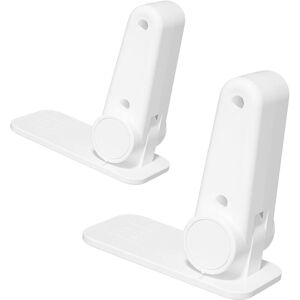 Csparkv - Door Handle Lock, 2 Pieces Baby Safety Door Block, Child Safety Door Block, Self-Adhesive Anti-Opening Door Lock (White)