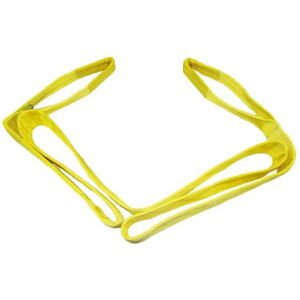 Securefix Direct - Duplex Web Sling 3 Ton 4 Metre (3T 4M 90MM Yellow Strap Hoist Lifting 3000KG)