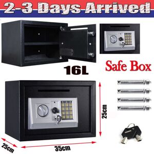 Dayplus - Electronic Digital Security Safe Box Keypad Lock Home Office Hotel Jewelry Money