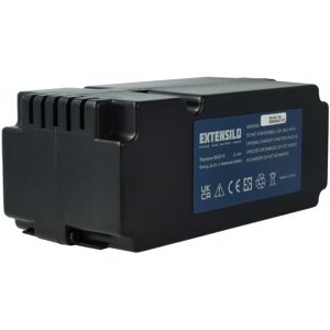 Extensilo - 1x Battery Replacement for Yard Force 862615, 862617, 862601, 0862622001, 862618, 0862622 for Lawnmower (5000mAh, 25.2 v, Li-ion)