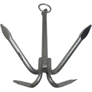 Securefix Direct - Galvanised Fixed Grapnel Anchor 7KG (hdg Four Prong River Fishing Boat Secure)