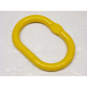 SECUREFIX DIRECT Grade 8 Master Link Ring with Flat Welded 25MM (G80 11.5 Ton Chain Sling Lifting Component)
