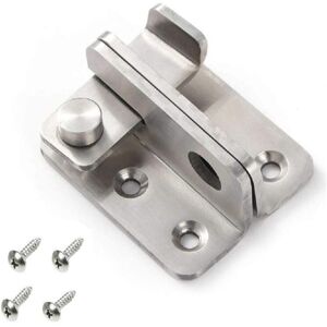 ZVD Hasp Door Padlock Small Anti-theft Latch,Stainless Steel Padlock Toggle Latch Security Door Latches,Left Open
