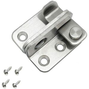 ZVD - Hasp Door Padlock Small Anti-Theft Latch,Stainless Steel Padlock Toggle Latch Security Door Latches,Right Open