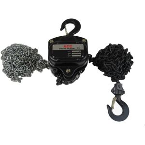 SECUREFIX DIRECT Heavy Duty Chain Block & Tackle with Bag 0.5 Ton 10 Metre (500KG 0.5T 10M Lifting Hoist)