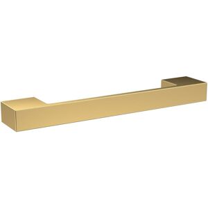 Hudson Reed - Nuie Brushed Brass 150mm d Shaped Furniture Handle with 128mm Hole Centres - H195