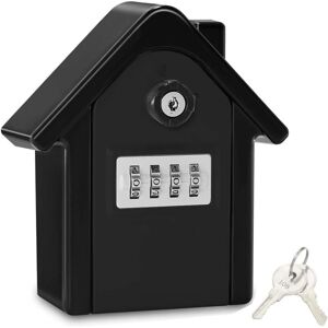 ZVD - Key Safe Wall Mounted Key Box with Digital Code & Emergency Keys, Large Key Safe Box xl Size Outdoor Key Safe for Home, Office, Factory,