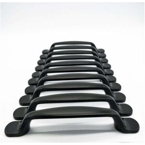 Linghhang - Kitchen Cabinet Door Handle Cupboard Drawer Bedroom Furniture 128mm Center Distance Aluminum Alloy 10pcs
