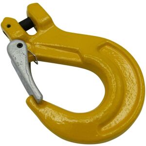 Securefix Direct - Lifting Clevis Sling Hook With Latch 22MM (Grade 80 15 Ton Chain Component 15T)