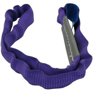 Securefix Direct - Lifting Round Sling 1 Ton 4M ewl (8M Circ Polyester Endless Strop 1000KG Violet)