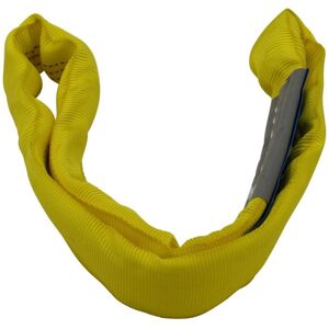 Securefix Direct - Lifting Round Sling 3 Ton 2M ewl (4M Circ Polyester Endless Strop 3000KG Yellow)