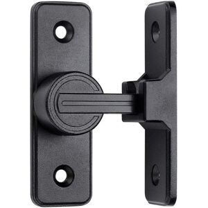 ZVD - Locks and latches for sliding barn doors, 90-degree right angle door latches, swing latches, security door latches, suitable for garden,