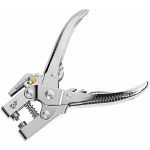 Qersta - Multi-Tool Eyelet Punch Pliers Complete Tool Kit with 100 Craft Brass Eyelets