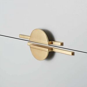 CYSLMUK Pack of 2 kitchen furniture handles, length 190 mm, gold furniture handles, kitchen handles, kitchen furniture handles, kitchen door handles, drawer
