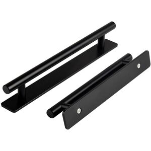 CYSLMUK Pack of 2 Self-Adhesive Furniture Handles, 150mm Sliding Door Handles Self-adhesive Furniture Handles for Drawer Cabinet Kitchen Home Decorating,
