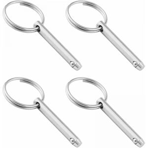 Pack of quick-release ball pins, 6.3 mm diameter, quick-release pins made of 316 stainless steel with spring-loaded ball end Ymyny