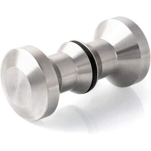 BEIJIYI Pair of Door Knobs, Shower Door Handles for Bathroom, Kitchen, Home, Office, Hotel, Stainless Steel (2 Pieces)