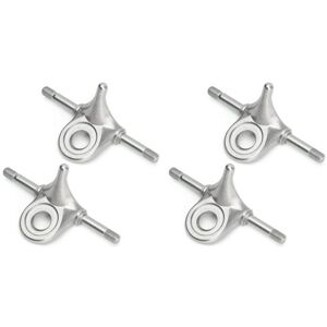TLILY Pairs Triangle Trucks Roller Skates, Skating Accessories Replacement Casters Plates for Double Action Trucks