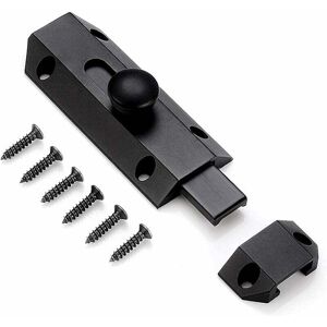 Linghhang - black)1 Pc Pure Thick Brass Gate Latch Safety Lock with Bolt, Heavy Duty Gate Latch