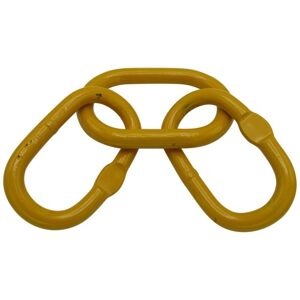 Securefix Direct - Quad Master Link Ring Assembly Grade 80 40MM (G80 24.8 Ton Lifting Chain Sling 3 4 Leg)
