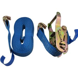 Securefix Direct - Ratchet Tie Down Strap 35MM 3T 6M X1 (Heavy Duty Cargo Trailer Lashing Ton j Hook)