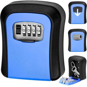 Tinor - Secure Key Box with 4 Digit Code Waterproof Wall Mounted Key Box Key Box for Home School Office Factory Garage