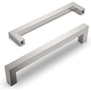 LINGHHANG Set of 10 Kitchen Furniture Handles Center Distance 160mm Stainless Steel Kitchen Furniture Handle Cupboard Handles Kitchen Door Handle Kitchen