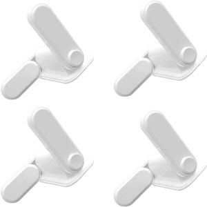 ZVD - Set of 4 baby door handles, child door lever lock, anti-door handle lock, pet-proof door handle lock, no drill, no screws, safe for children.