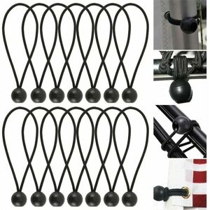 Mumu - Set of 50 ball tensioners for tent tarpaulin, awning