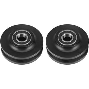 Aougo - Sliding Roller, 2 Pack Sliding Roller for Barn Door, Cabinet Hardware, Rolling Cabinet, Window Roller for Home