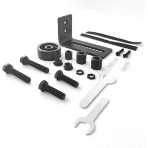 Ymyny - Sliding Door Floor Guide, 8-in-1 Barn Door Floor Guide, Adjustable Roller Floor Guide for Sliding Doors