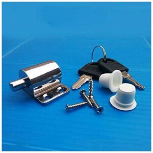 ZVD - Sliding Window Lock for Patio Door - Silver - With Screws (1 Pcs)