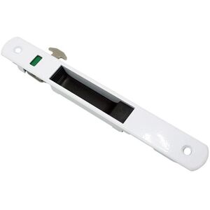 Sollbry - Sliding Door Lock - Household Stainless Steel Sliding Door Window Single Lock Hardware Fittings(White)