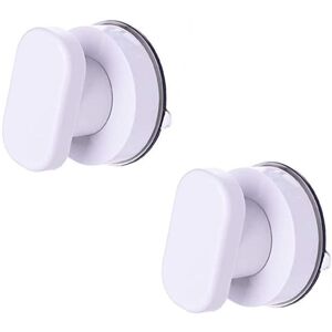 Sollbry - Suction Cup Pull Handle 2Pcs Portable Suction Cup Knob with Strong Suction Cup for Bathroom Cupboard Drawer Glass Mobility Handle Pulls