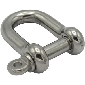 Securefix Direct - Stainless Steel d Shackle with Screw Collar Pin 16MM (ss Dee Rigging 316 Marine)