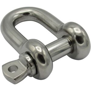 SECUREFIX DIRECT Stainless Steel D Shackle with Screw Pin 4 Ton 20MM x 22MM (Dee Locking)