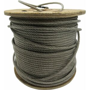 Securefix Direct - Stainless Steel Wire Rope Cable 16MM 7x19 (1M Lengths 7 x 19 Rigging Marine)