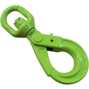 Securefix Direct - Swivel Self Locking Hook Grade 100 6MM (G100 1.5T Autolock Chain Lifting Component)