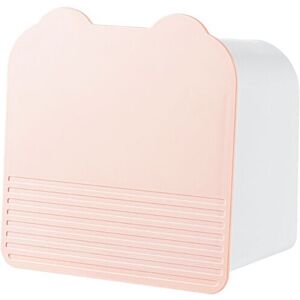 ZVD - Toilet Paper Box, Wet Tissue Box, Wet Wipes Dispenser, Waterproof/Dustproof Tissue Dispenser, Self Adhesive No Drilling (Pink)