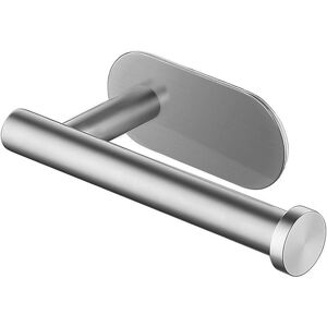 ZVD - Toilet Paper Holder, Stainless Steel Self Adhesive Toilet Paper Holder, Wall Mounted Toilet Roll Holder Toilet Paper Holder for Kitchen and