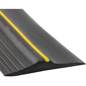 Tlily - Universal Garage Door Bottom Threshold Seal Strip Weatherproof Rubber (10Ft, Black)