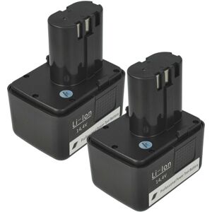 2x Battery compatible with Gesipa FireBird Gold Edition Power Tools, Blind Rivet Setting Tool (2000 mAh, Li-Ion, 14.4 v) - Vhbw