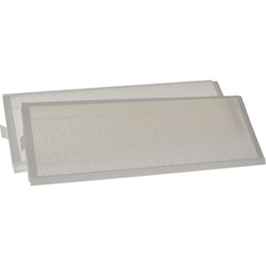 Vhbw - 2x Filter G4 compatible with Zehnder ComfoAir Q450 tr, Q450 tr Enthalpie Air Ventilation Device - Filter Set, 50 x 16 x 4 cm, White