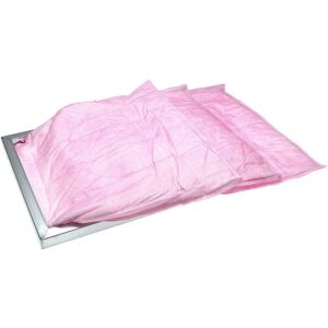vhbw 5x HVAC F7 Bag Filter for various Air-Conditioner Unit Ventilation System, 28.7 x 28.7 x 36 cm Pink - AC Air Pocket Filter